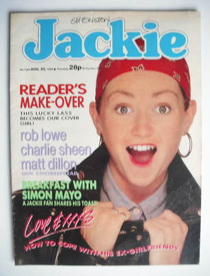 Jackie magazine - 20 August 1988 (Issue 1285)