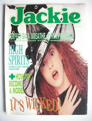 Jackie magazine - 29 October 1988 (Issue 1295)