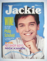 <!--1988-11-26-->Jackie magazine - 26 November 1988 (Issue 1299 - Phillip Schofield cover)