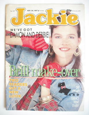 Jackie magazine - 28 November 1987 (Issue 1247)