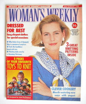 <!--1988-08-23-->Woman's Weekly magazine (23 August 1988 - British Edition)