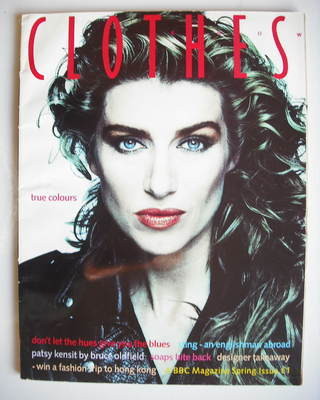 <!--1988-04-->Clothes Show magazine - Spring 1988 - Selina Scott cover
