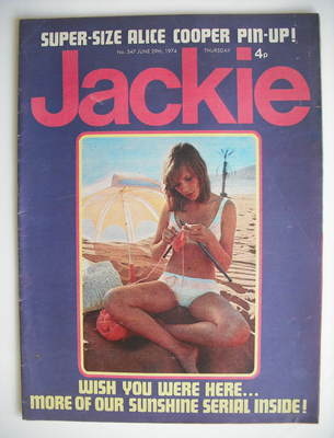 Jackie magazine - 29 June 1974 (Issue 547)