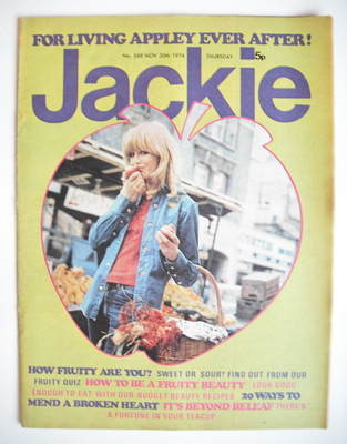 Jackie magazine - 30 November 1974 (Issue 569)