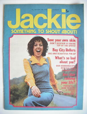 Jackie magazine - 9 November 1974 (Issue 566)