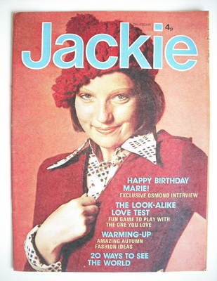Jackie magazine - 12 October 1974 (Issue 562)
