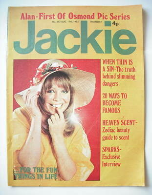 Jackie magazine - 17 August 1974 (Issue 554)