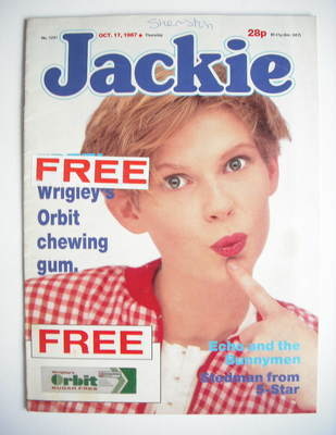 Jackie magazine - 17 October 1987 (Issue 1241)