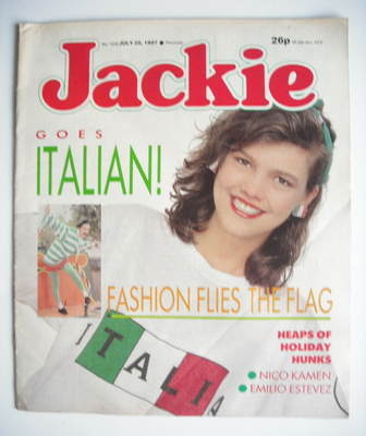 <!--1987-07-25-->Jackie magazine - 25 July 1987 (Issue 1229)
