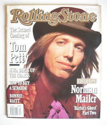 Rolling Stone magazine - Tom Petty cover (8 August 1991 - Issue 610)