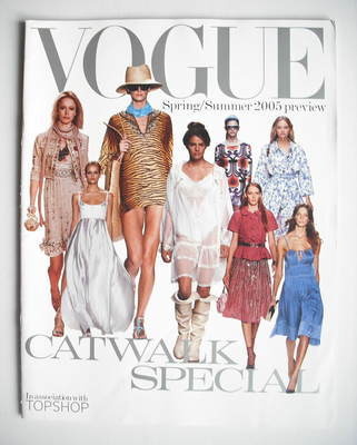 British Vogue supplement - Catwalk Special Spring/Summer 2005 Preview