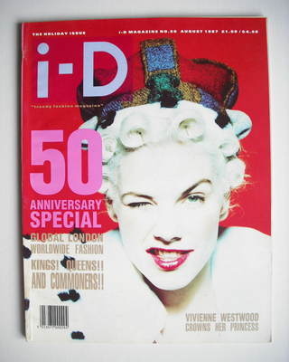 <!--1987-08-->i-D magazine - Sarah Stockbridge cover (August 1987 - Issue 5