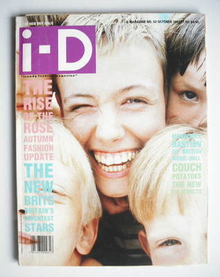 <!--1987-10-->i-D magazine - Alice Walpole and brothers cover (October 1987