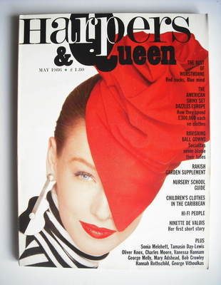 <!--1986-05-->British Harpers & Queen magazine - May 1986