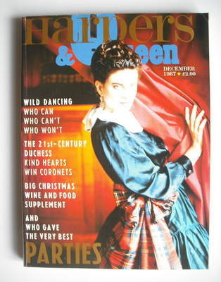 <!--1987-12-->British Harpers & Queen magazine - December 1987