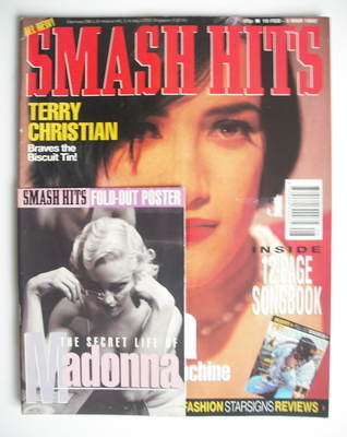 Smash Hits magazine - Martika cover (19 February - 3 March 1992)