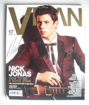 VMAN magazine - Spring 2010 - Nick Jonas cover