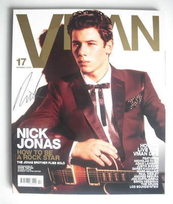 <!--2010-04-->VMAN magazine - Spring 2010 - Nick Jonas cover
