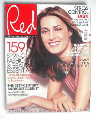 <!--2001-03-->Red magazine - March 2001 - Yasmin Le Bon cover