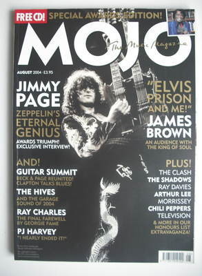 MOJO magazine - Jimmy Page cover (August 2004 - Issue 129)