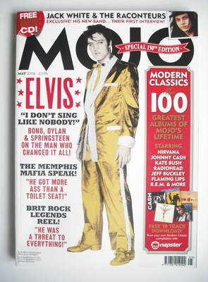 MOJO magazine - Elvis Presley cover (May 2006 - Issue 150)
