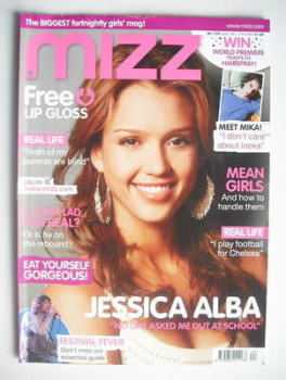 MIZZ magazine - Jessica Alba cover (14-27 June 2007)