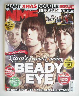 NME Magazine - Beady Eye cover (18 December 2010)