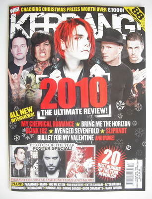 Kerrang magazine - The Ultimate Review (18 December 2010 - Issue 1343)