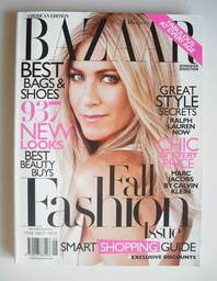 <!--2010-09-->US Harper's Bazaar magazine - September 2010 - Jennifer Anist