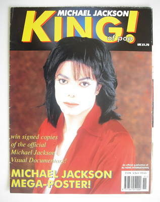 King of Pop magazine - Michael Jackson cover (1995)