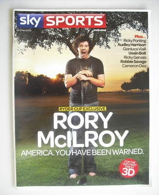 Sky Sports magazine - October/November 2010 - Rory McIlroy cover