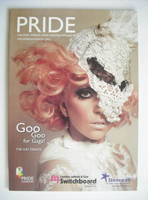 Pride magazine - Lady Gaga cover (2010)