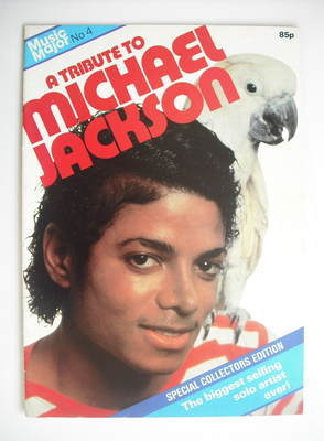 A Tribute To Michael Jackson magazine (1984 publication - No 4)