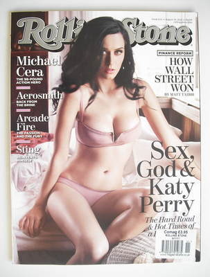 Rolling Stone magazine - Katy Perry cover (19 August 2010 - Issue 1111)