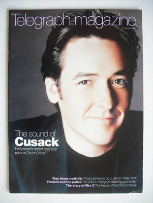 Telegraph magazine - John Cusack cover (6 February 1999)