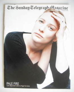 The Sunday Telegraph magazine - Cate Blanchett cover (20 January 2002)