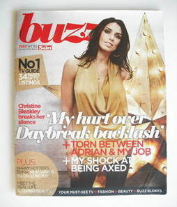 <!--2010-11-20-->Buzz magazine - Christine Bleakley cover (20 November 2010