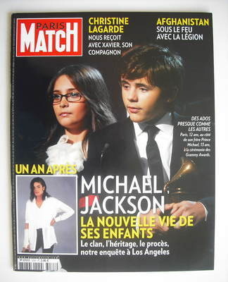Paris Match magazine - 17-23 June 2010 - Prince Michael and Paris cover