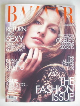 Harper's Bazaar magazine - September 2010 - Gisele Bundchen cover