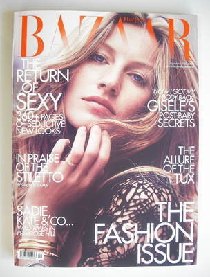 <!--2010-09-->Harper's Bazaar magazine - September 2010 - Gisele Bundchen c