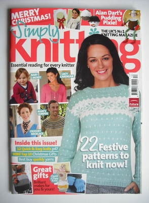 Simply Knitting magazine (Issue 74 - December 2010)