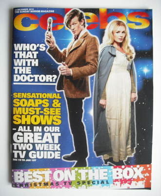 Celebs magazine - Matt Smith and Katherine Jenkins cover (19 December 2010)