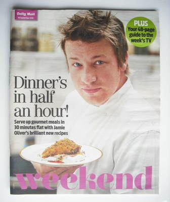 Weekend magazine - Jamie Oliver cover (18 September 2010)