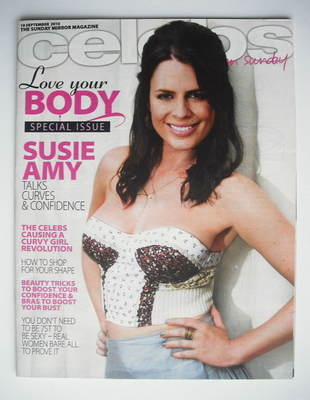 Celebs magazine - Susie Amy cover  (19 September 2010)