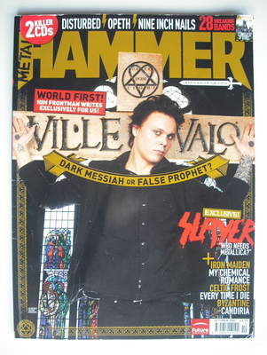 Metal Hammer magazine - Ville Valo cover (October 2005)