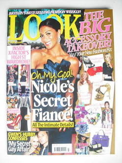 <!--2010-10-25-->Look magazine - 25 October 2010 - Nicole Scherzinger cover