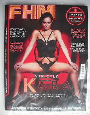 FHM magazine - Kara Tointon cover (December 2010)
