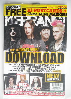 Kerrang magazine - Download cover (12 June 2010 - Issue 1316)