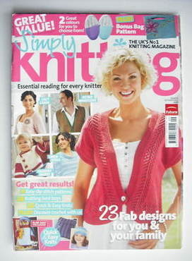 Simply Knitting magazine (Issue 71 - September 2010)