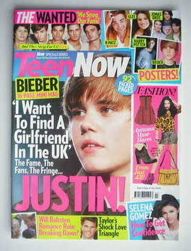 <!--2010-09-->Teen Now magazine - Justin Bieber cover (September/October 20